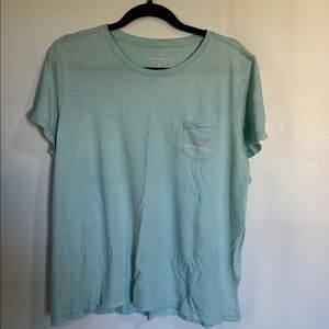 Vineyard Vines Aqua Pocket T-Shirt